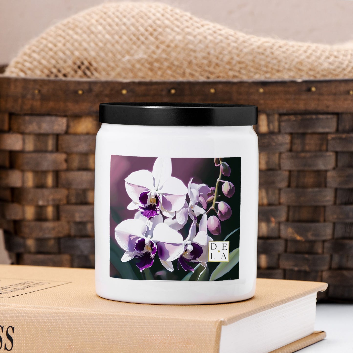 Flowers - White Violet Orchid