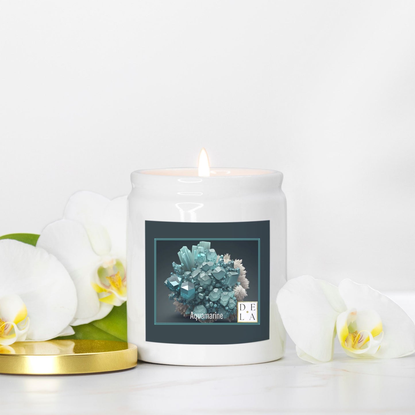 Crystal and Gems - Light Blue Aquamarine
