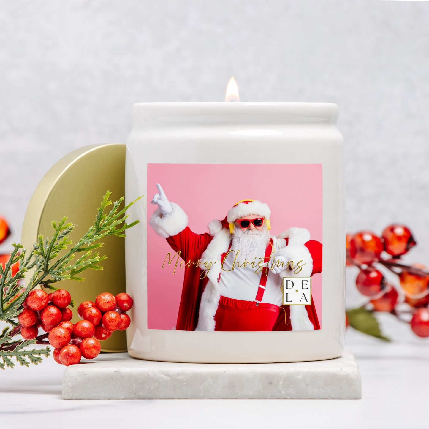 Monthly Special - Christmas - Santa Claus Pink